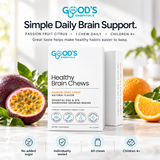 Healthy Brain Chews simple daily brain support