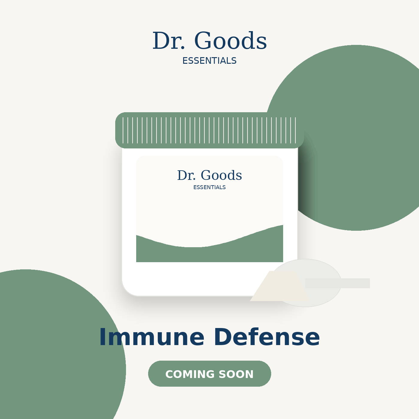 Dr. Goods Essentials Immune Defense coming soon